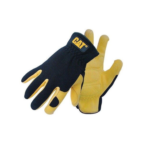 Cat Gloves GLOVE DEERSKIN PALM CAT012205L Zoro